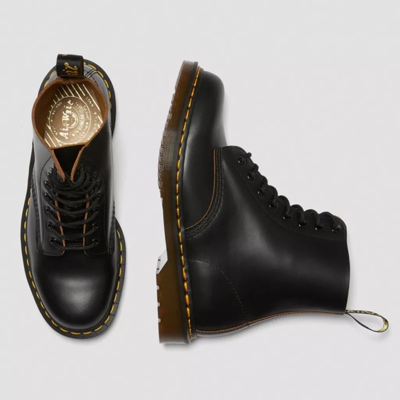 Dr. Martens Men's 1460 MIE LIMITED EDITION MADE IN ENGLAND Black Quilon US 9 - Picture 10 of 12
